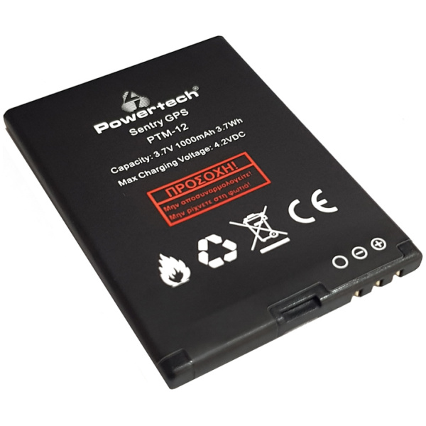 POWERTECH Μπαταρία SP-PTM12-BAT για κινητό τηλέφωνο Sentry Eco, 1000mAh
