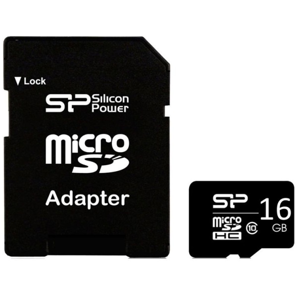 SILICON POWER κάρτα μνήμης 16GB micro SDHC, Class 10