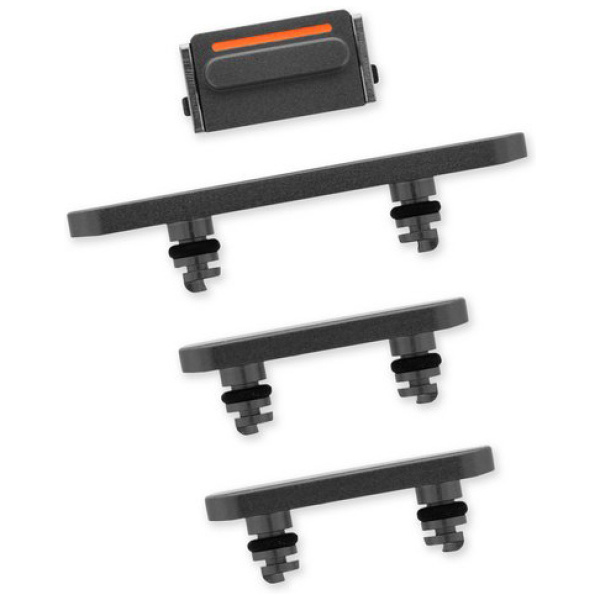 Case button set SPIP12-0006 για iPhone 12/12 mini, μαύρο