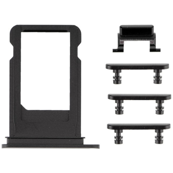 Πλαϊνά πλήκτρα για iPhone 7 Plus, Black