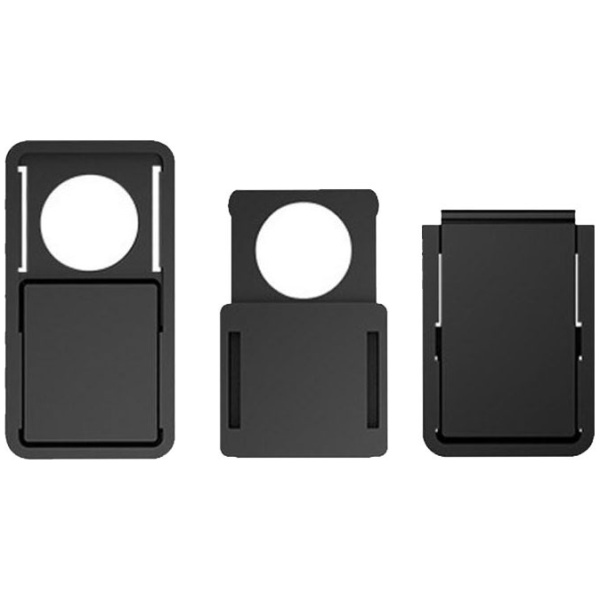 Κάλυμμα κάμερας SPPIP-002, 3 μεγέθη, μαύρο
