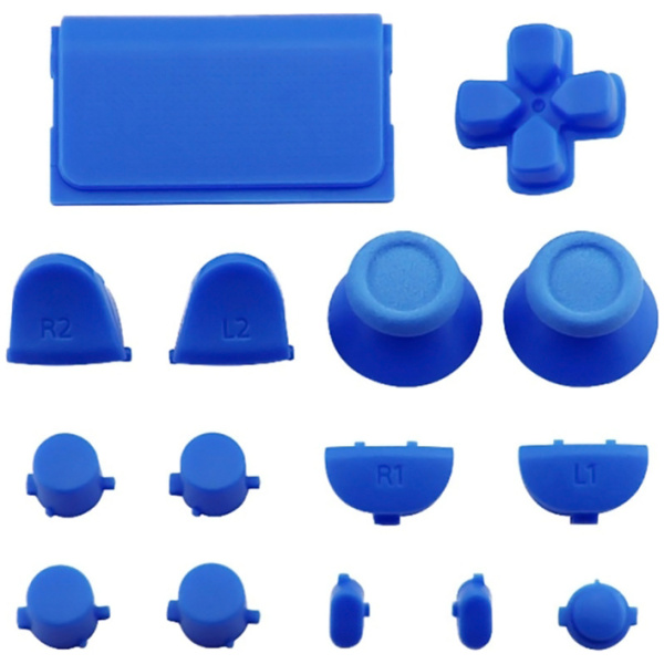 Ανταλλακτικά πλήκτρα SPPS4-0012 για χειριστήριο Dualshock PS4, μπλε