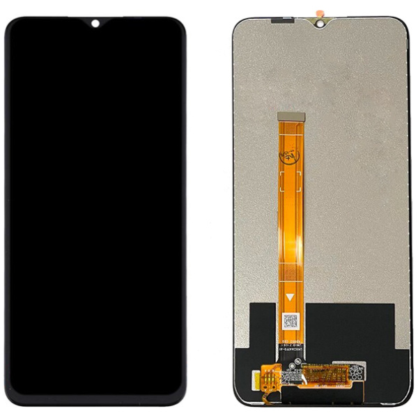 High Copy LCD Touch Screen για Realme C11, χωρίς Frame, μαύρη