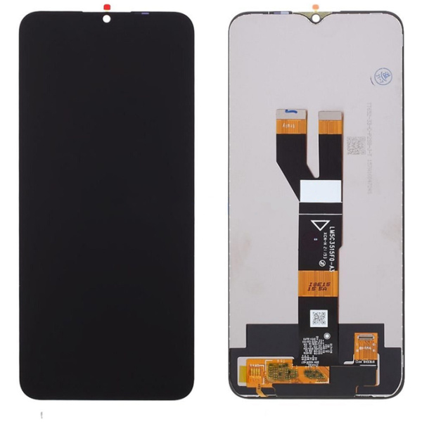 High Copy LCD Touch Screen για Realme C20/C21, χωρίς Frame, μαύρη