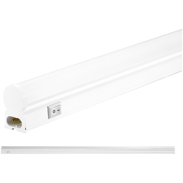 POWERTECH LED φωτιστικό τοίχου T5-0001-150 22W, 4000K, 150cm IP20, λευκό