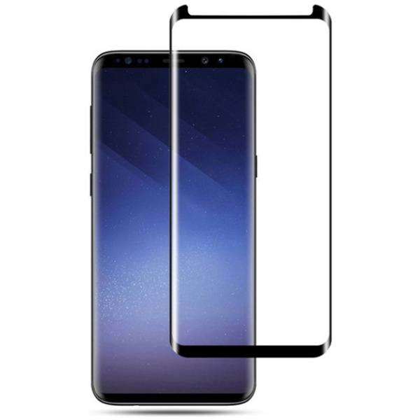 POWERTECH Tempered Glass 3D TGC-0076 Samsung S8 Plus, Full glue, μαύρο
