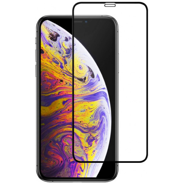 POWERTECH Tempered Glass 5D Full Glue TGC-0265 για iPhone X, μαύρο