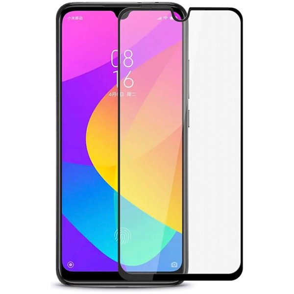 POWERTECH Tempered Glass 5D, Full Glue, Xiaomi Mi A3, μαύρο