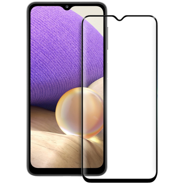 POWERTECH Tempered Glass 5D TGC-0482 Samsung A32/M33 5G, Full Glue μαύρο