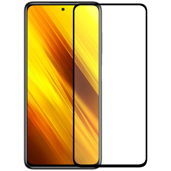 POWERTECH tempered glass 9H 5D TGC-0539 για Xiaomi Poco X3 GT, μαύρο