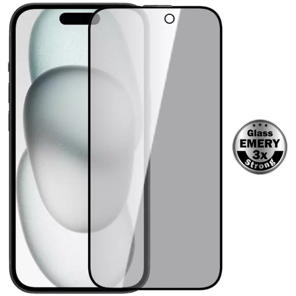 POWERTECH tempered glass Emery Private 5D TGC-0776 για iPhone 14 Pro Max, full glue