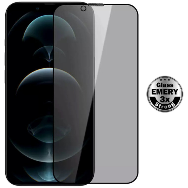 POWERTECH tempered glass Emery Private 5D TGC-0777 για iPhone 14 Plus, full glue