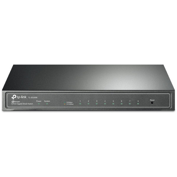 TP-LINK JetStream smart switch TL-SG2008, 8-Port Gigabit, Ver. 3.0