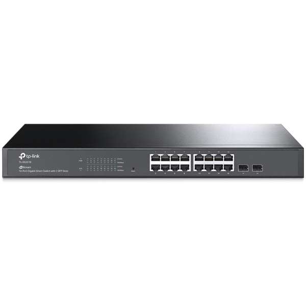 TP-LINK JetStream smart switch TL-SG2218, 16-Port Gigabit, Ver. 1.0