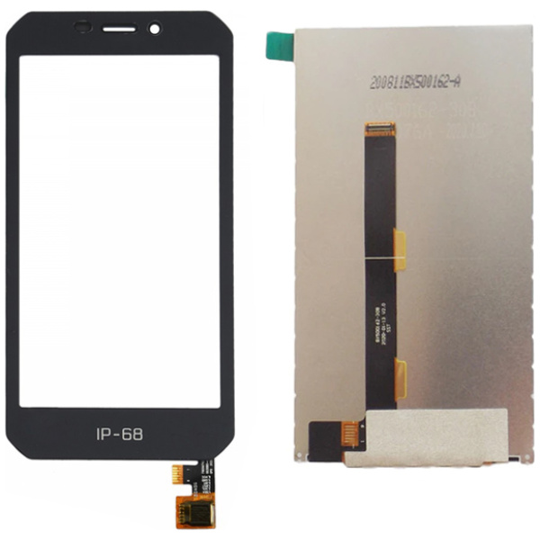 ULEFONE LCD & Touch Panel για smartphone Armor X6/X7/X7 Pro, μαύρη