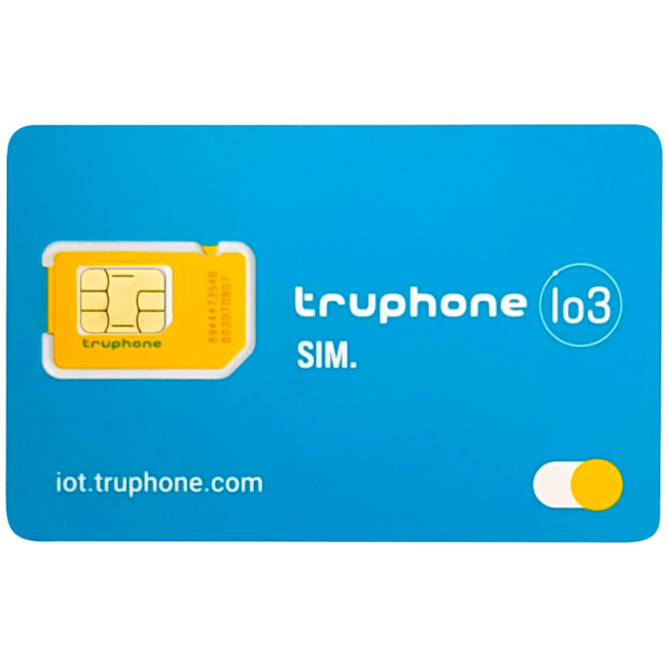 TRUPHONE προπληρωμένη κάρτα SIM Io3, 500MB, για GPS tracker