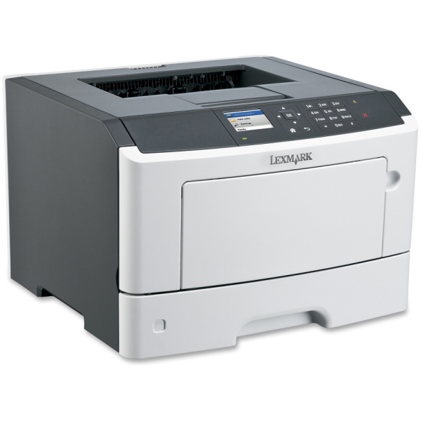 LEXMARK used Printer MS417dn, laser, monochrome, χωρίς toner & drum