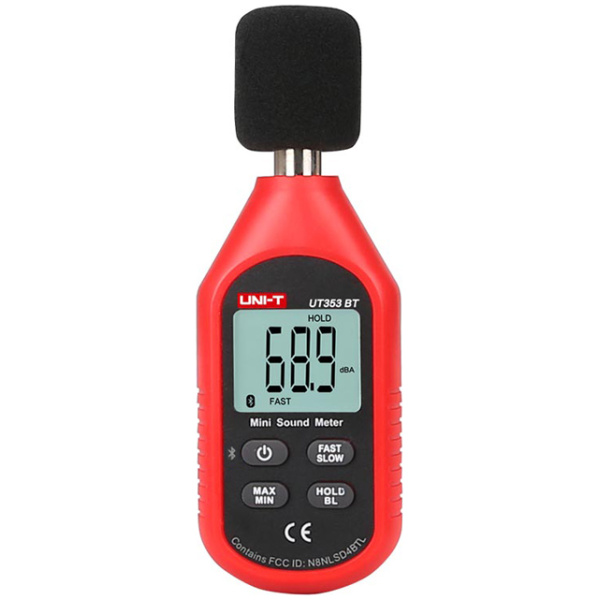 UNI-T ψηφιακό ντεσιμπελόμετρο UT353BT, 30-130dB, Bluetooth
