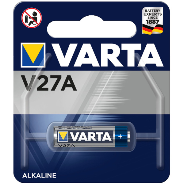 VARTA αλκαλική μπαταρία LR27A, 12V, 1τμχ