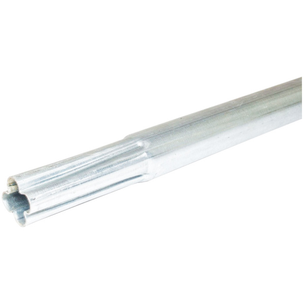 VIKAR μεταλλικός ιστός 22009, γαλβάνιζε, Φ38 x 1mm x 140cm, 3τμχ