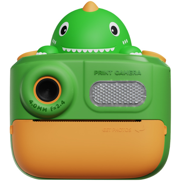 WOWKIDS παιδική φωτογραφική μηχανή K64 με εκτυπωτή, 26MP, 2", πράσινη