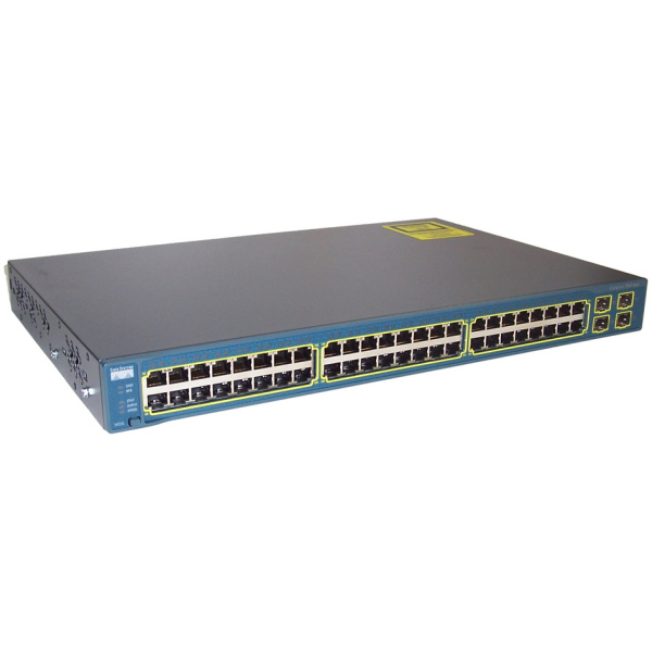 CISCO used Catalyst 3560G-48PS, Switch, 48 ports, Managed