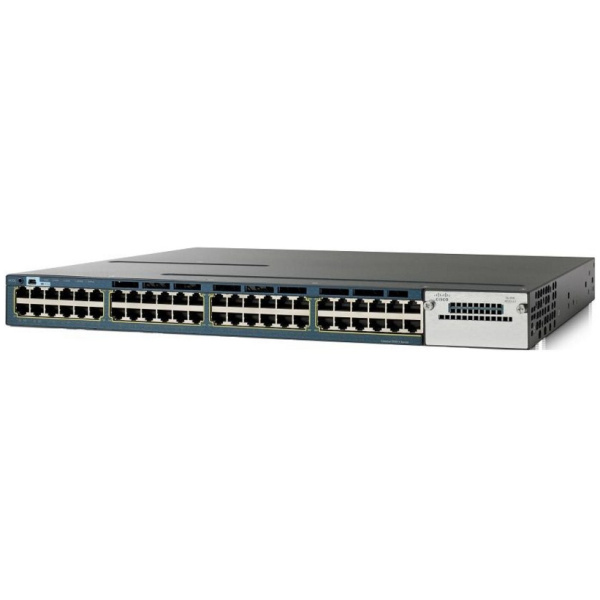 CISCO used Catalyst WS-C3560X-48P-L Switch, 48 ports PoE, 1x PSU, Managed