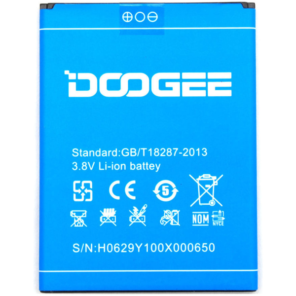 DOOGEE Μπαταρία αντικατάστασης για Smartphone Nova Y100X