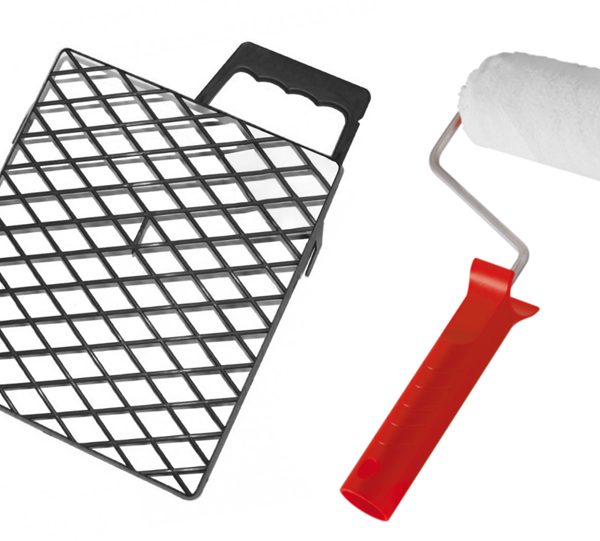 PROLINE ρολό & σχάρα βαφής 43150 με λαβή, πολυαμιδίου, 100mm