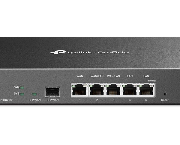 TP-LINK Gigabit VPN Router ER7206, 5x Gigabit & 1x SFP port, Ver. 1.0