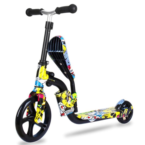 Πατίνι 2 σε 1 HBC-008, πολυμορφικό, πολύχρωμο