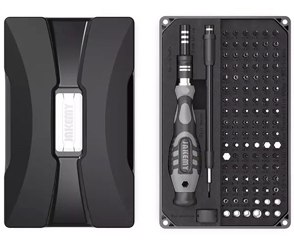 JAKEMY σετ κατσαβιδιών ακριβείας JM-8176 με θήκη, CR-V, 106τμχ