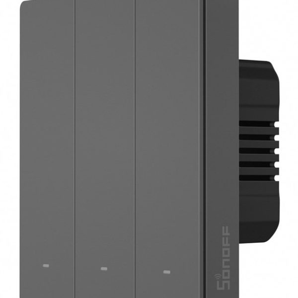 SONOFF smart διακόπτης M5-3C-86, τριπλός, WiFi, γκρι