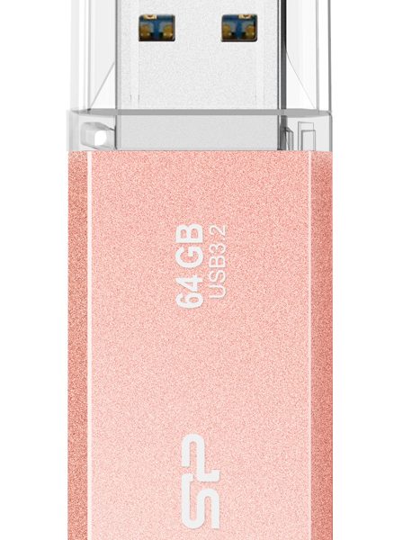 SILICON POWER USB Flash Drive Helios 202, 64GB, USB 3.2, ροζ χρυσό