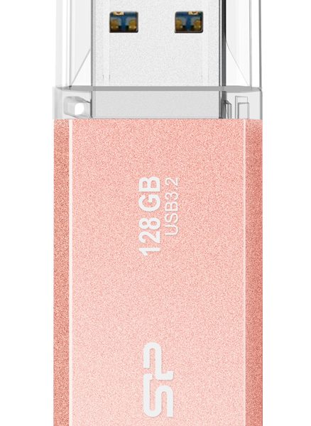 SILICON POWER USB Flash Drive Helios 202, 128GB, USB 3.2, ροζ χρυσό