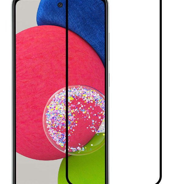 POWERTECH tempered glass 5D TGC-0572, Samsung A52s 5G, full glue, μαύρο