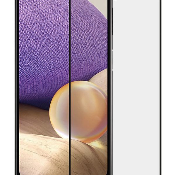 POWERTECH tempered glass 5D TGC-0573, Samsung A32, full glue, μαύρο