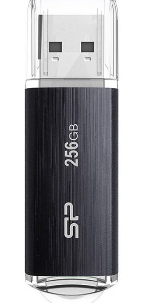 SILICON POWER USB Flash Drive Blaze B02, 256GB, USB 3.2, μαύρο