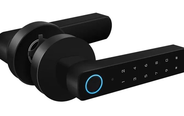 SECUKEY ηλεκτροπύρος D100-BT, συνδυασμού & fingerprint, μαύρος