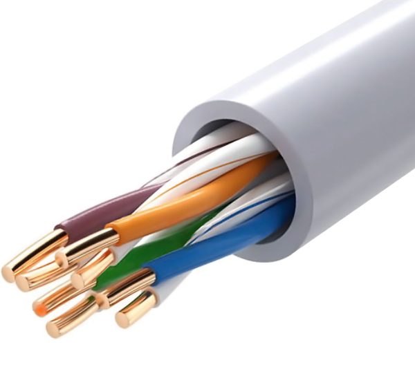 POWERTECH καλώδιο δικτύου CAB-N287, Cat 5e U/UTP, CCA, 26AWG, 100m, γκρι