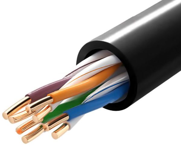 POWERTECH καλώδιο δικτύου CAB-N289, Cat 5e U/UTP, CCA 26AWG, 100m, μαύρο