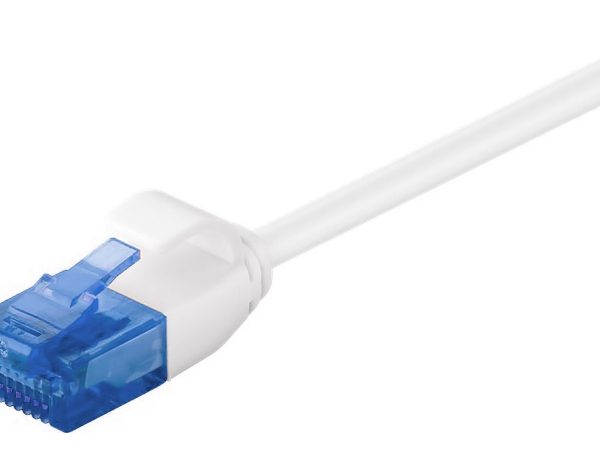 POWERTECH καλώδιο δικτύου CAB-N320, Cat 6 U/UTP, slim, copper, 3m, λευκό