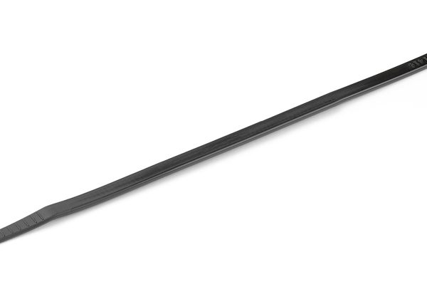 POWERTECH δεματικά καλωδίων TIES-044, 200x2.5mm, μαύρα, 100τμχ