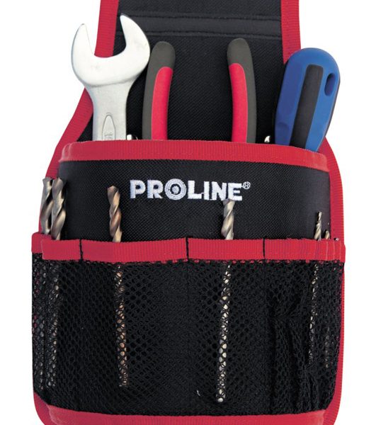 PROLINE εργαλειοθήκη ζώνης 52062 για εργαλεία χειρός, 11 θέσεων, μαύρη