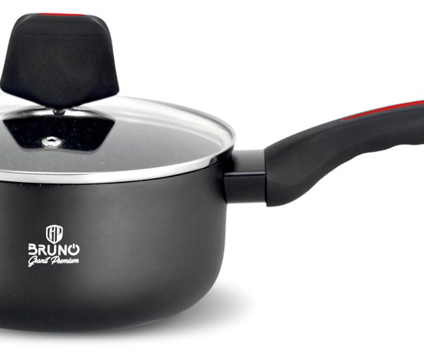 BRUNO γαλατιέρα Granit Premium BRN-0118 με αντικολλητική επίστρωση, 18cm