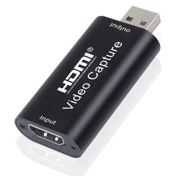 POWERTECH video capture CAB-H147, HDMI/USB σύνδεση, 4K/60Hz, μαύρο