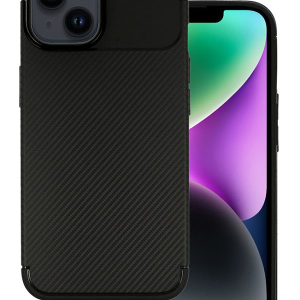 VENNUS Θήκη Carbon Elite VNS-0055 για iPhone 14, μαύρη