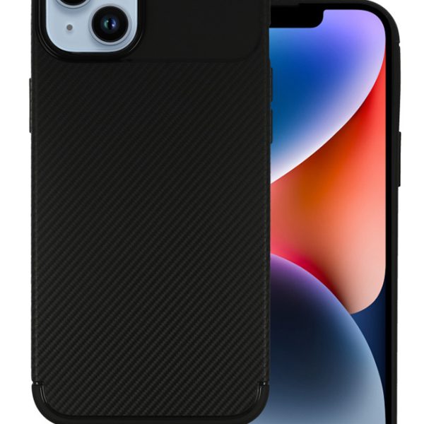 VENNUS Θήκη Carbon Elite VNS-0056 για iPhone 14 Plus, μαύρη