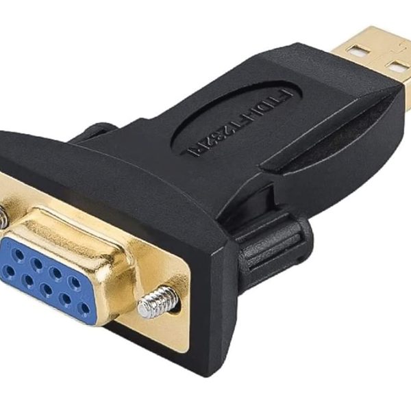 POWERTECH αντάπτορας USB 2.0 σε RS232 CAB-U152, PL2303TA, μαύρος