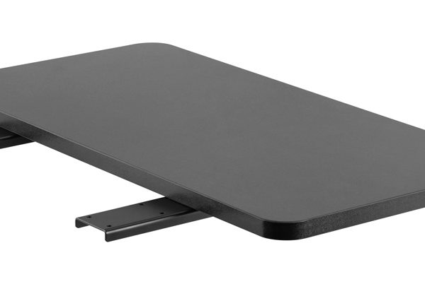 BRATECK ράφι γραφείου DET-4, ξύλινο, 600x409x30mm, 20kg, μαύρο